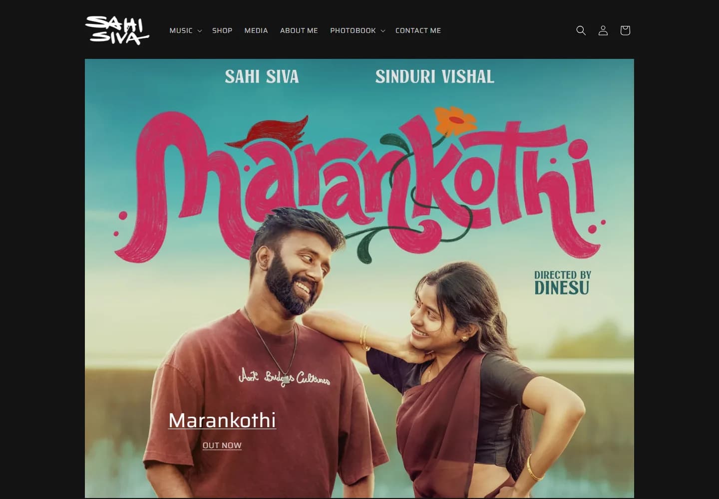 Public homepage of Sahi Siva Music